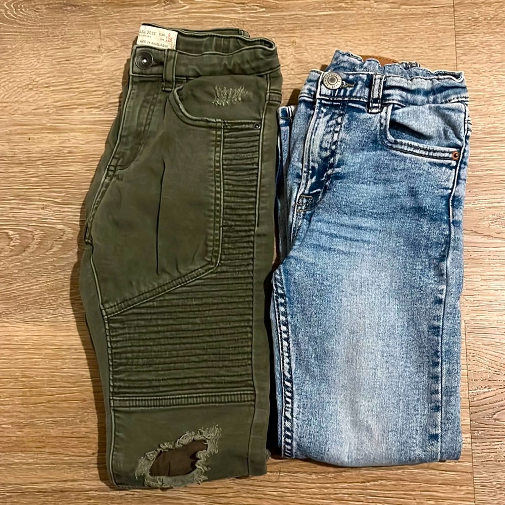 Bundle of boy jeans